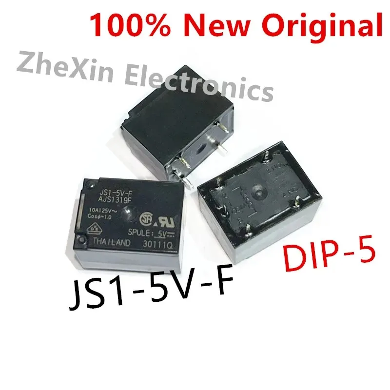 5-10PCS/Lot    JS1-24V-F 、JS1-12V-F 、JS1-5V-F    DIP-5    New Original Electromagnetic Power Relay   AJS1312F、AJS1311F、AJS1319F