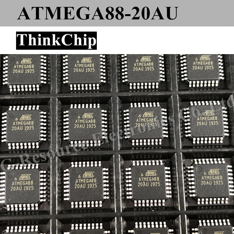 ATMEGA88-20AU QFP-32 ATMEGA88  8-bit Microcontroller with 8K Bytes In-System Programmable Flash