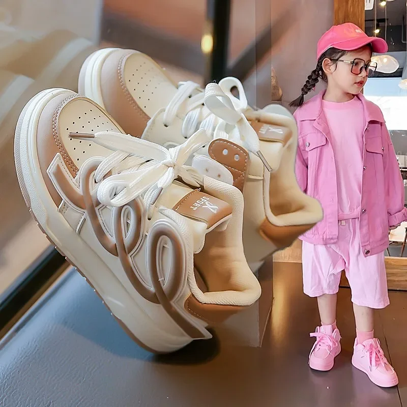 Scarpe da bambina Sneaker Casual per ragazzo scarpe da bambino per ragazza scarpe da bambino suola morbida scarpe da tavola Trend scarpe da bambino