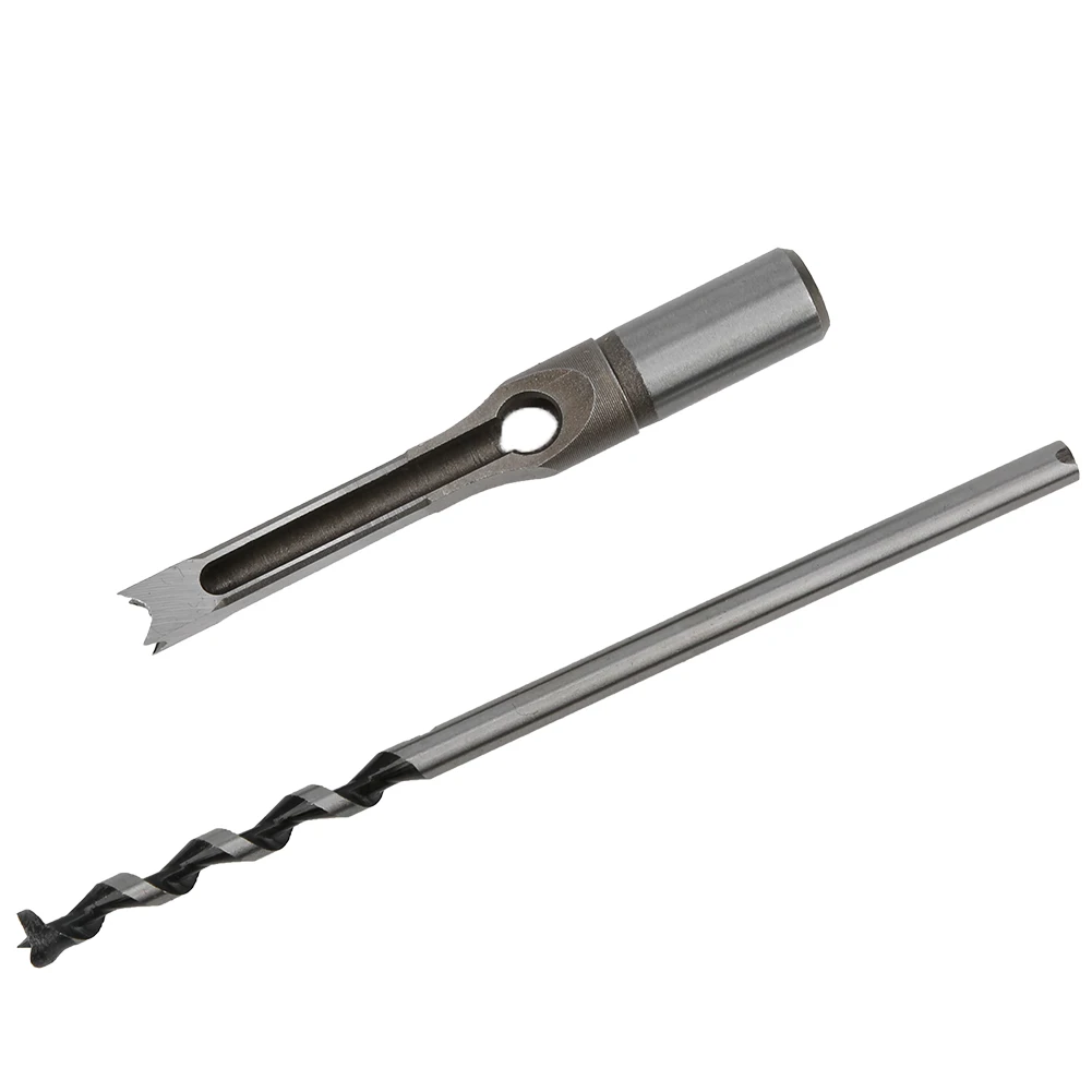 4-個の角穴ドリルビット-u-ロングチップフルート設計のタフビルド木工用ベアリング鋼木材穴あけ工具セット-11-127-ミリメートル