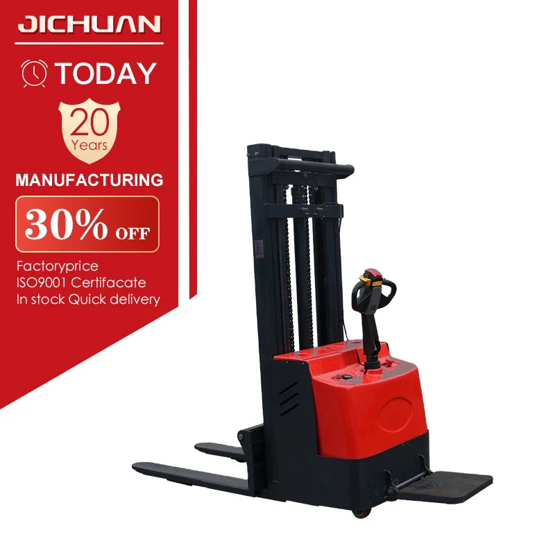 full electric stacker electric pallet forklift new electric pallet lifter on sale