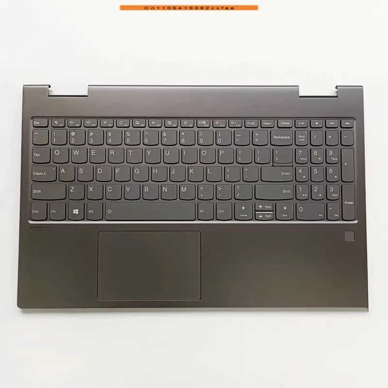

CHJ для Lenovo YOGA C740 15C, клавиатура с подсветкой, тачпад, серый 5CB0U43820