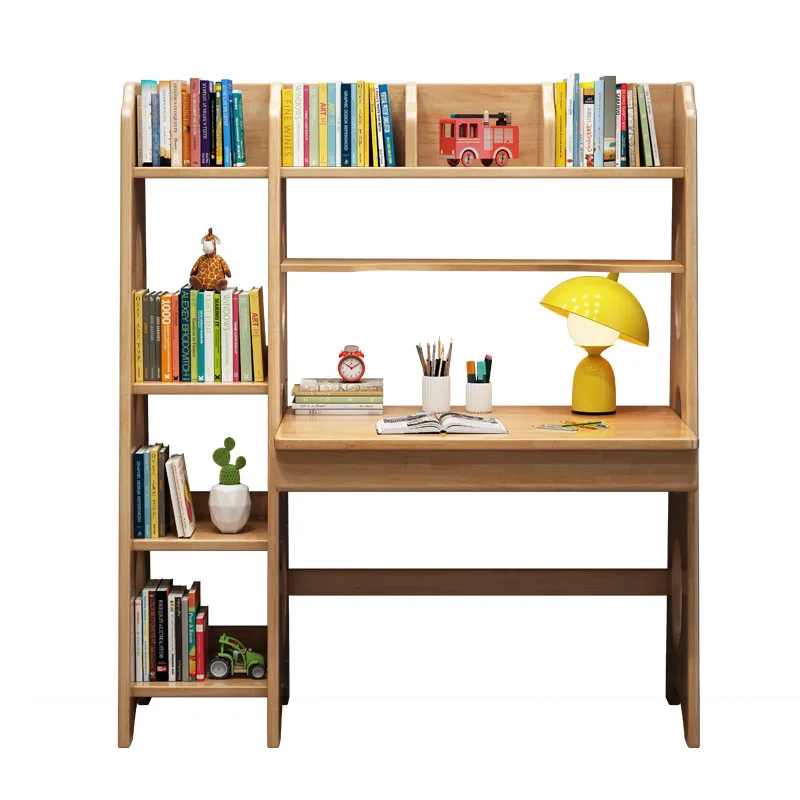 

Solid wood desk, home study, writing, office, computer, modern simple learning desks and chairs