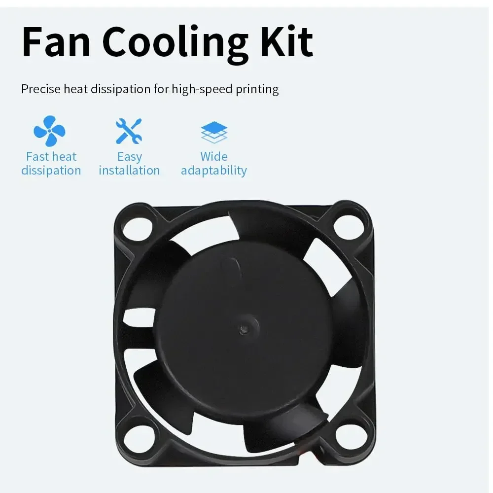 Creality 3D Printer fan For Creality Ender-3 V3 SE /Ender-3 V3 KE 2510 Axial Fan 24V Reduce noise For Creality CR-10 SE