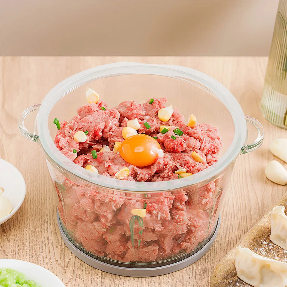 

Meat Grinder Lid Sealing Ring 15.5cm Silicone Leakproof Gasket Replacement High Elasticity Quiet Mincing Machine Accessories