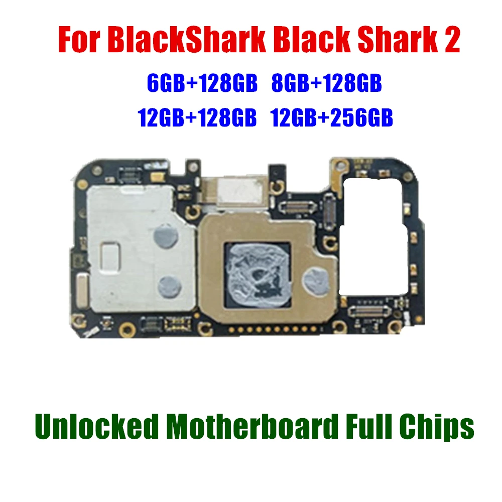 For BlackShark 2th Black Shark 2 Unlocked Mobile Phone Mainboard Motherboard With Chips Circuits