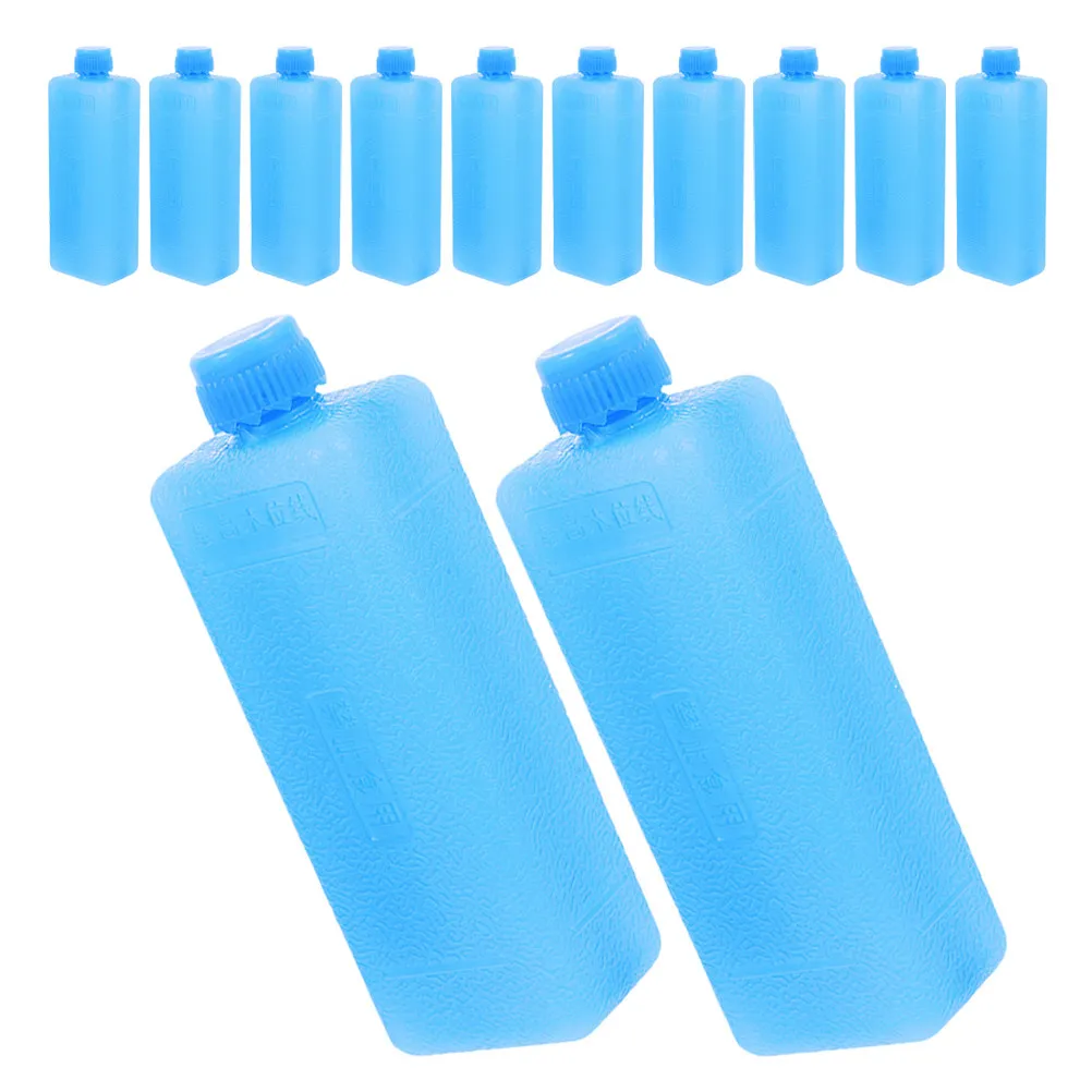 20Pcs Ice Box Cooler Fan Reusable Ice Packs Fast Cooling Freezer Pack Lunch Box Food Preservation Office Outdoor Camping Summer