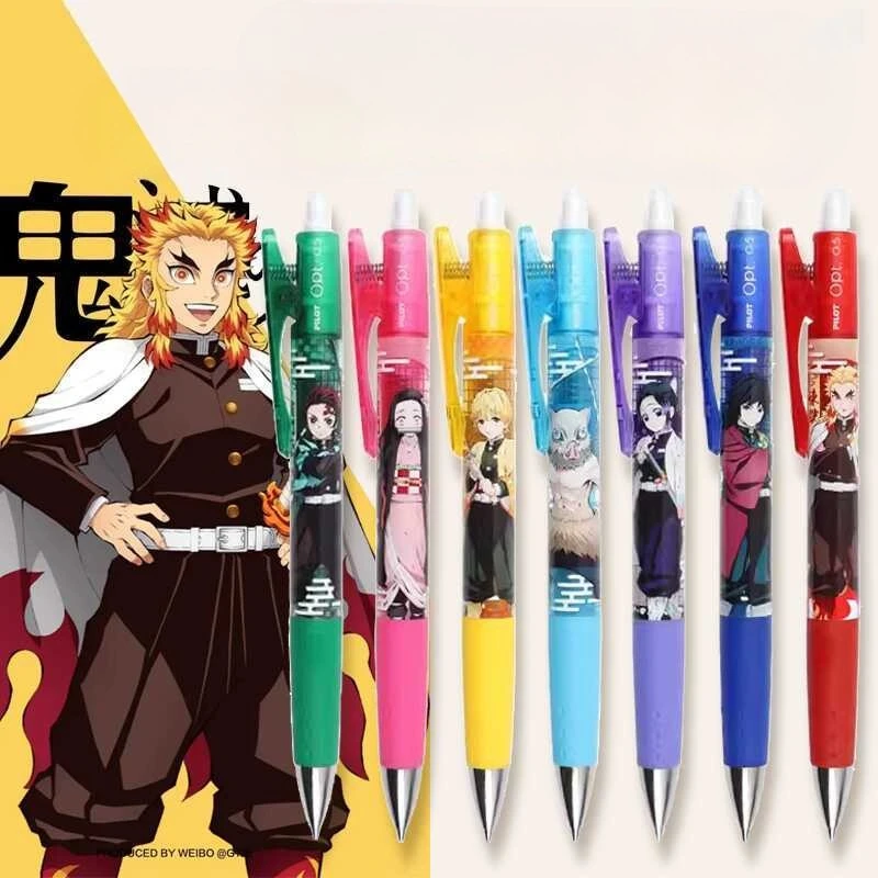 

Demon Slayer Tanjiro Yadoko Butterfly Ninja, joint limited automatic shake of lead pencil 0.5mm student learning stationery gift