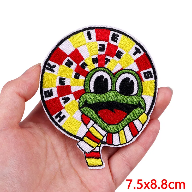 Netherland Oeteldonk Emblem Embroidery Patch Iron On Patches For Clothing Forg Carnival For Netherland Patches On Clothes Badges