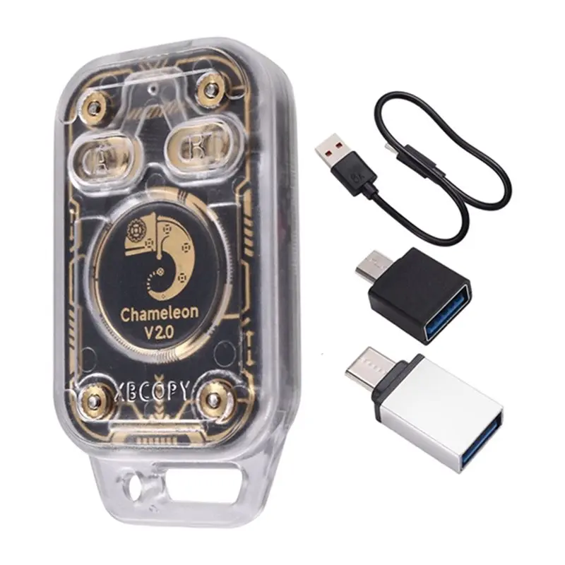 【НОВИНКА】3X Chameleon V2.0 RFID Smart Chip Reader Эмулятор NFC Дубликатор 125K 13,56 МГц + 15XUID Брелок Chameleon Ultra