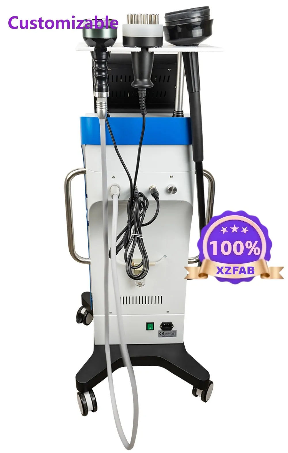 Factory Direct 2026 4 IN1 G9 Vibration 40K Cavitation Ultrasonic Machine  Vacuum Heating High Frequency Vibrating Massage