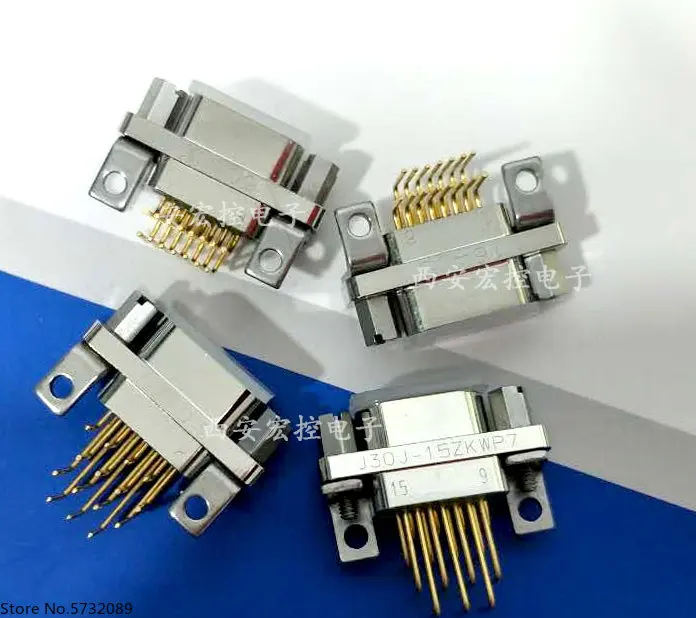 

J30J-15TJL J30J-15ZKW J30J-15ZKW-J Rectangular connector 15 core socket