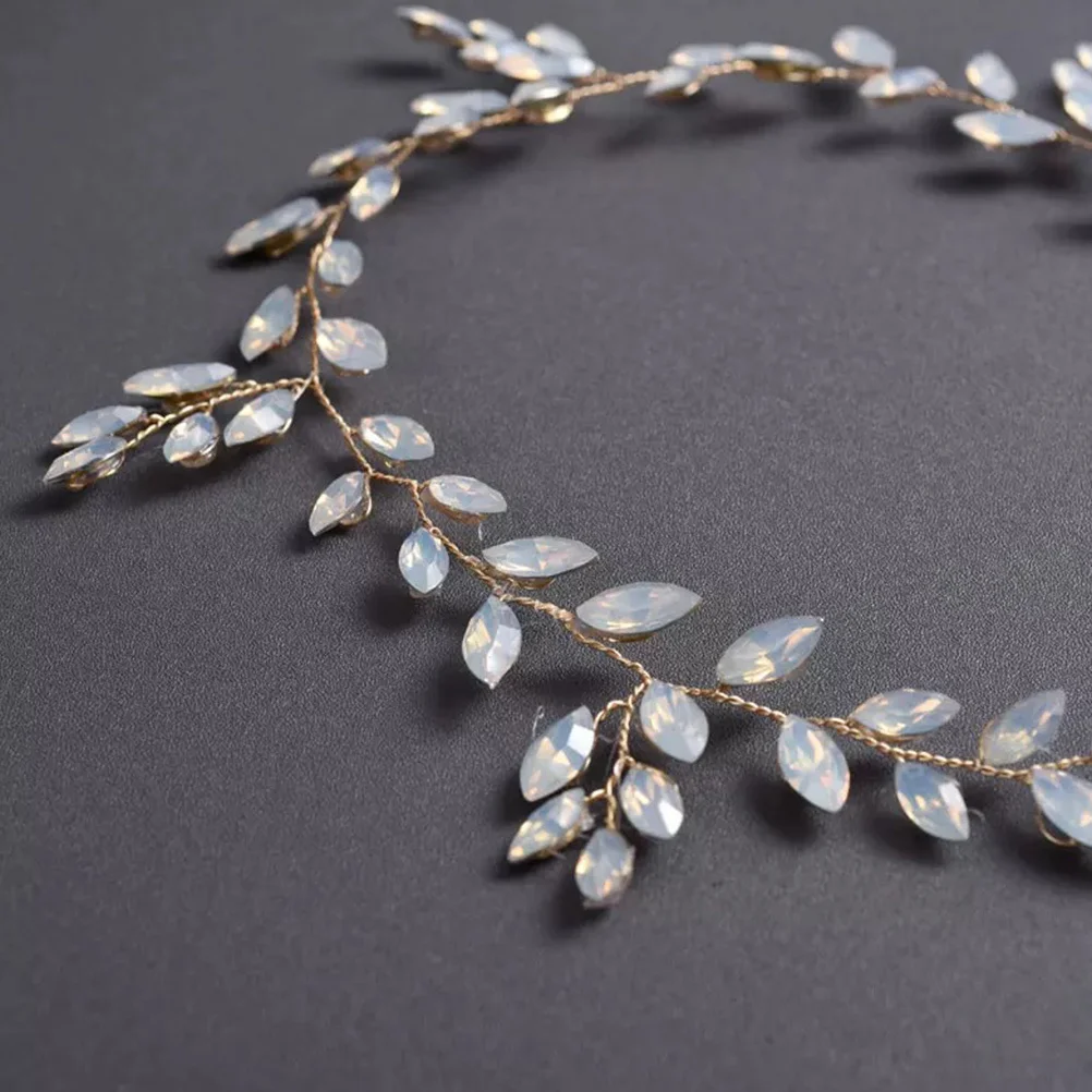 

Rhinestone Bridal Headpiece Wedding Hair Accessories Stylish Bridal Headband for Bridesmaid Banquet Gift Decor