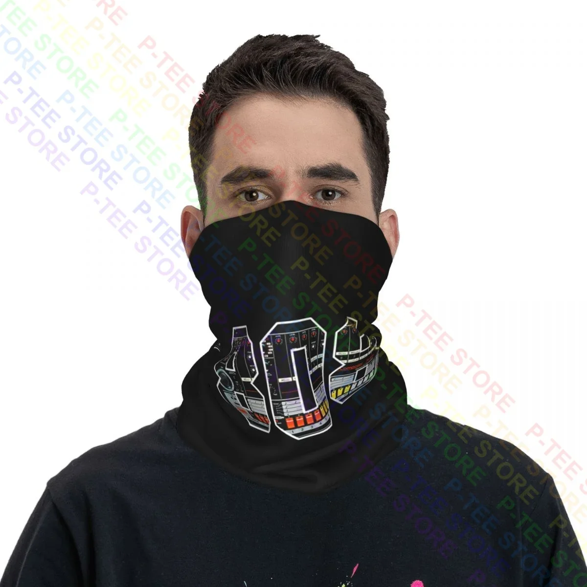 Tr808 Music Sampler Dj Pioneer Cdj 2000 Nxs Djm Akai 808 Tb303 Neck Gaiter Bandana Scarf Face Mask Windproof