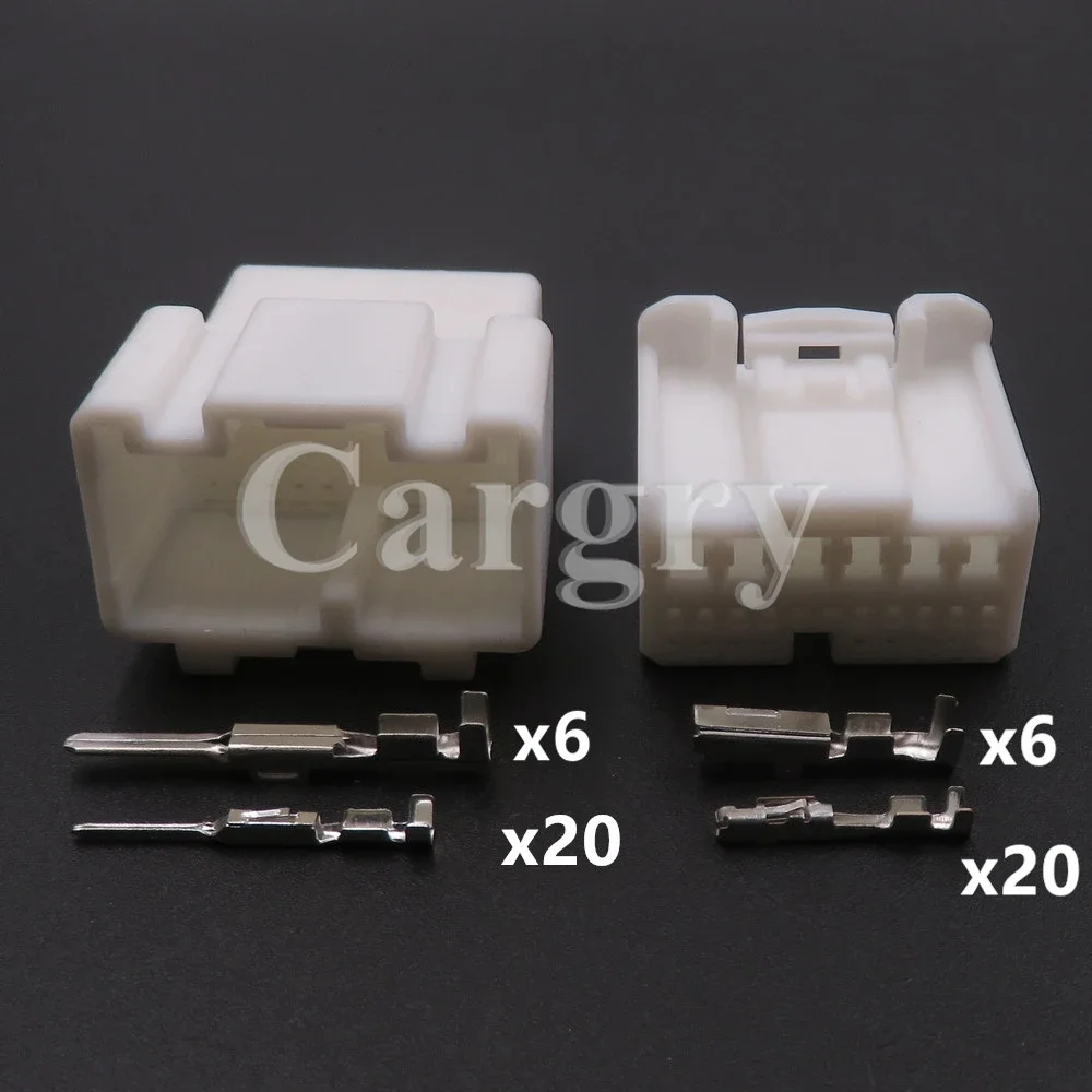 1 Set 26P 1318757-1 1746863-1 90980-12150 Car ECU Connector AC Assembly Automobile Socket Auto Replacement Plug Accessories