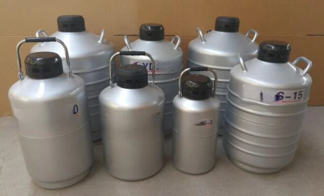 

YDS-15 high quality liquid nitrogen storage container Liter Medical Use Liquid Nitrogen Container