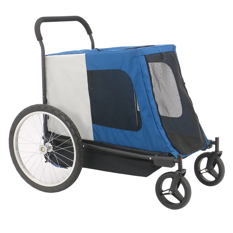 

High Quality Pet Dog Stroller for Medium and Large Dogs Heavy-duty Pet Buggy