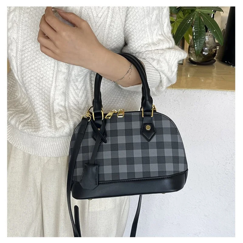 

Женская сумка через плечо премиум-класса из кожи с волнистым принтом и Парижская повседневная винтажная аккуратная легкая повседневная сумка ​