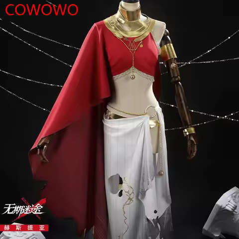 COWOWO Path To Nowhere Hestia Exotic Women Cosplay Costume Cos Game Anime Party Uniform Hallowen Play Role Clothes Clothing