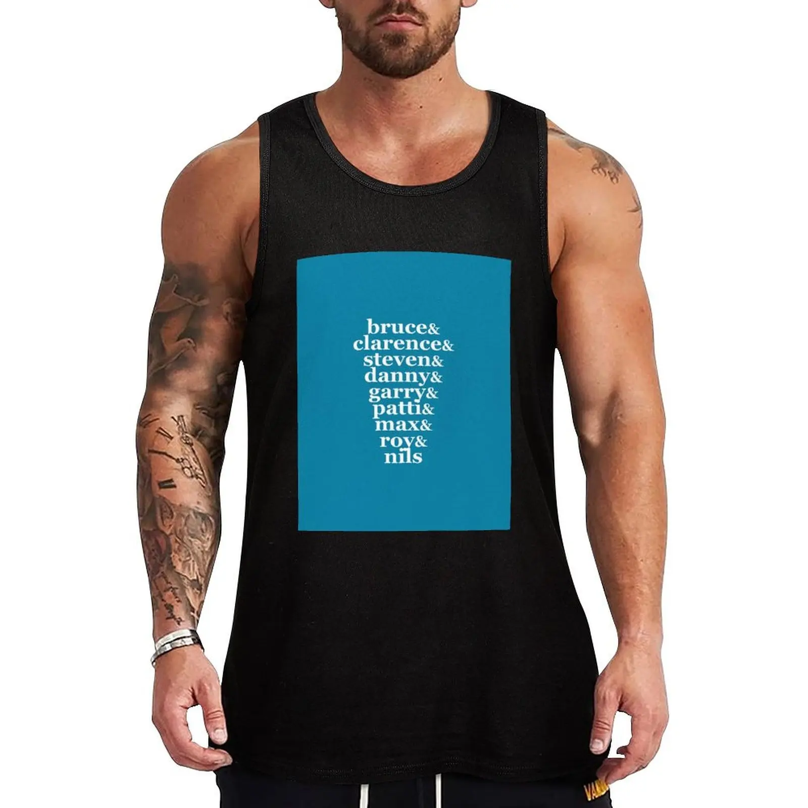 

Band Members - Original Tank Top Weekend Casual Tank Top Sleeveless Loose Fit Top