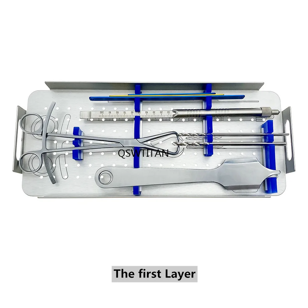Orthopedic Large Lower Limbs Instrument Kit Bone Fragment Instrument For Trauma Surgery Orthopedic Instrument