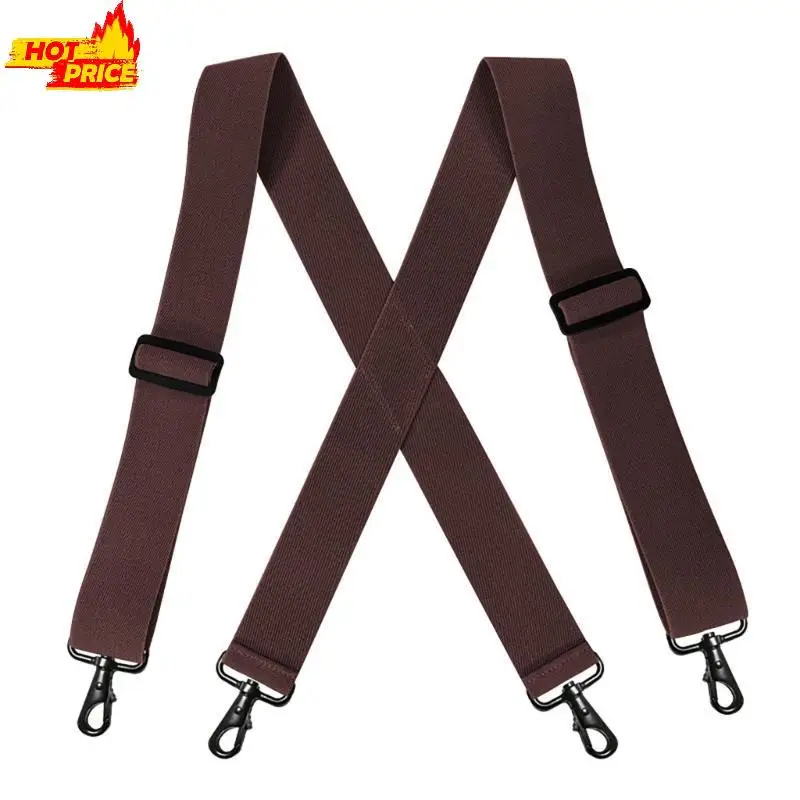 دعامة العمل للرجال للنساء مقطع مقطع مرن الحمالات الرسمية ملحق السراويل #4