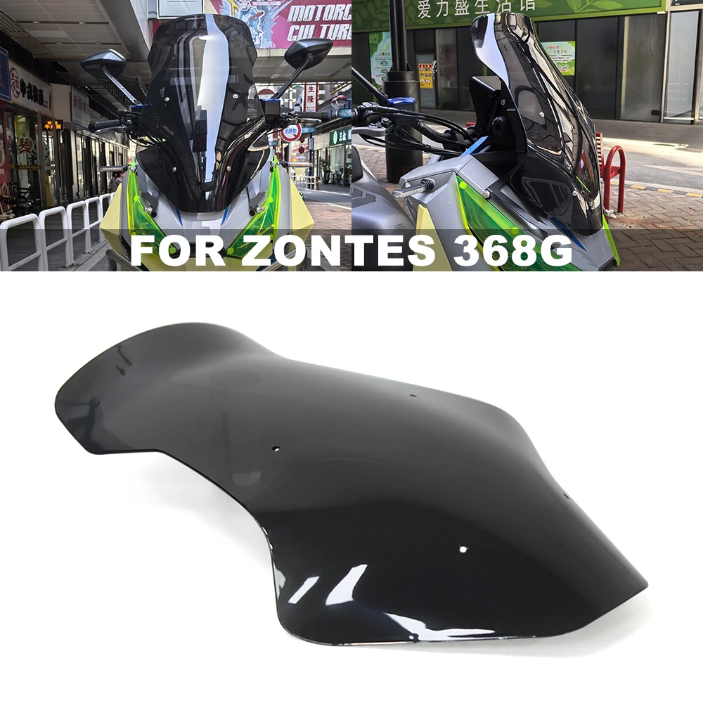 

Motorcycle Front Windshield Windscreen Baffle Wind Deflectors Protector Cover Accessories For ZONTES 368G 368 G 368-G