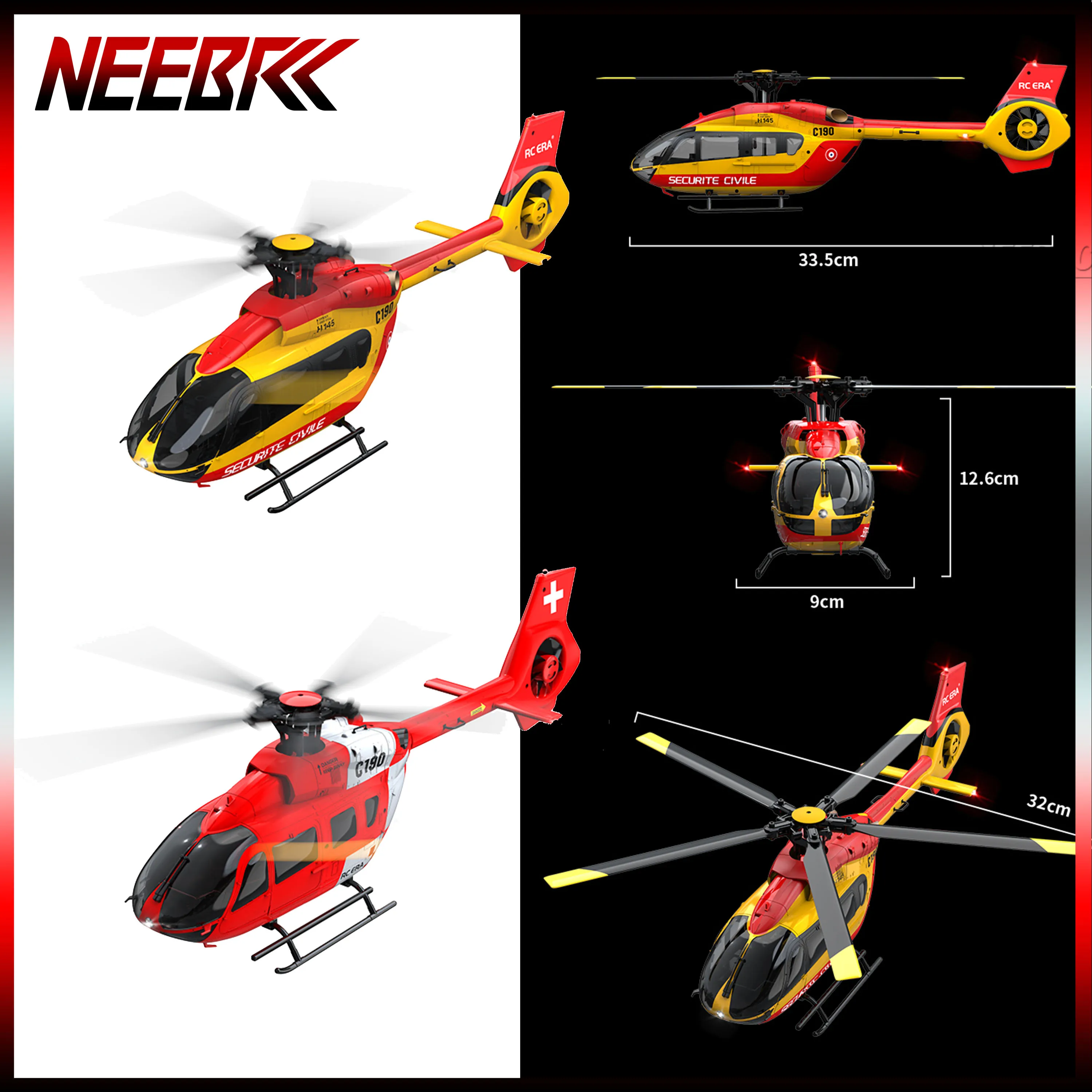 C190 Rc Helicopter …