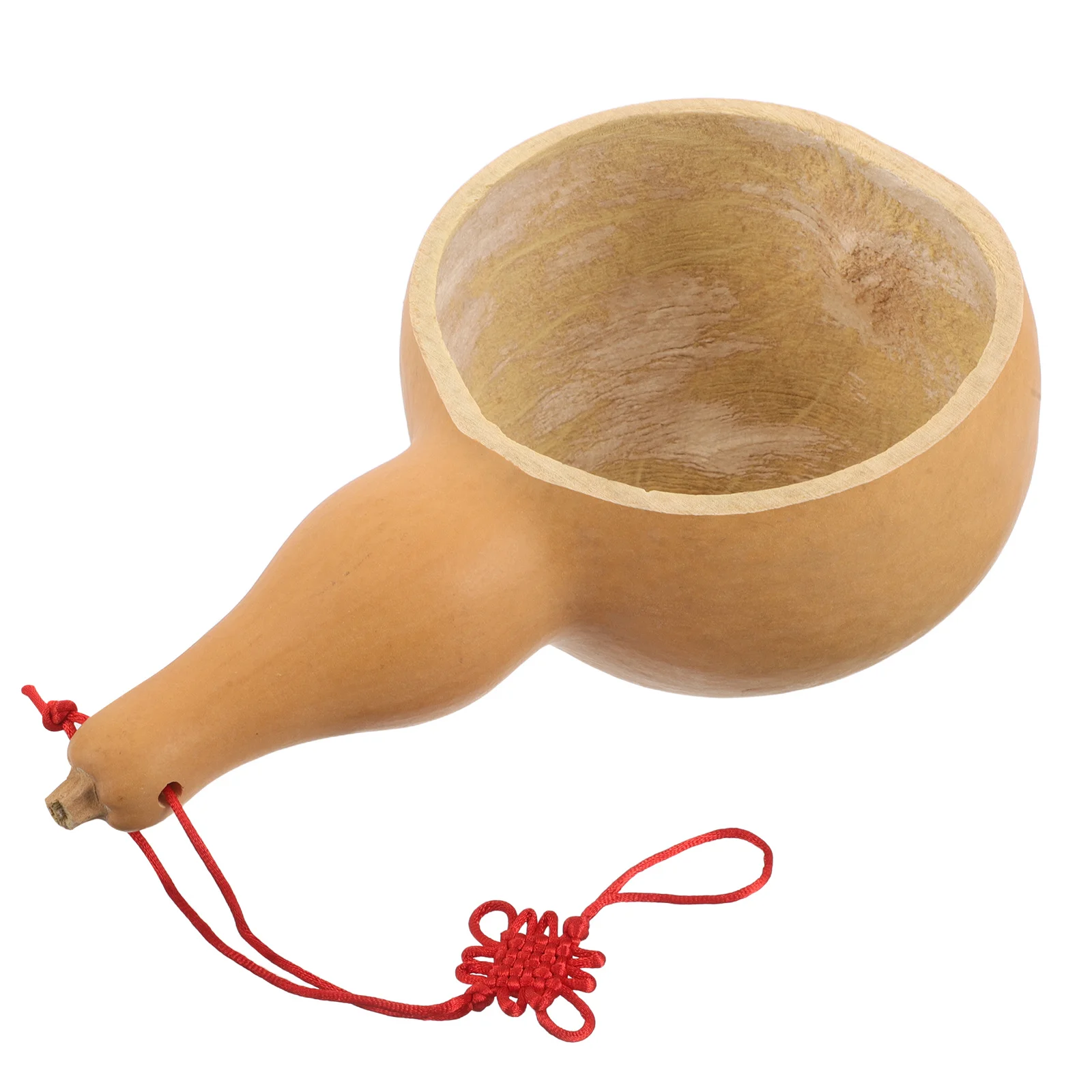 

Multi Functional Gourd Scoop for Water Bath Salts - Natural Handcrafted Ladle, Bathroom Garden Water Dipper for Daily Household