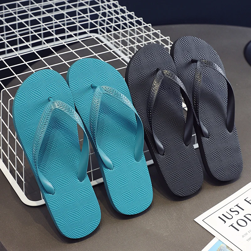 High Street Men's Flip Flops Slippers Anti-skid Outdoor Casual Beach Sandals Household Slipper Students Slides Pantuflas Hombre view 4