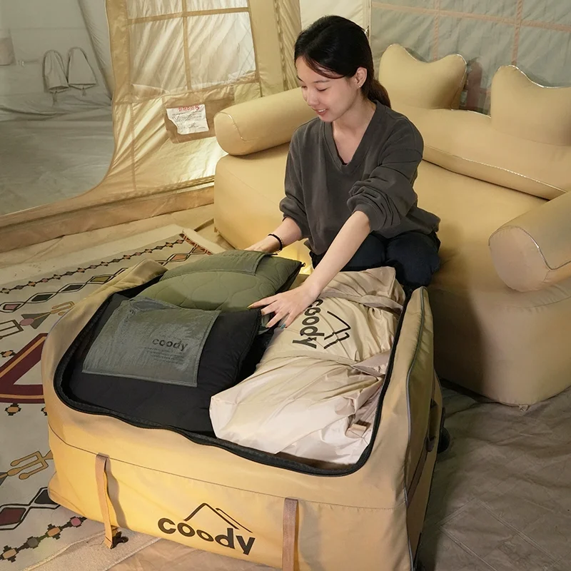 Borsa da campeggio Coody con borsa da viaggio impermeabile di grande capacità per il campeggio