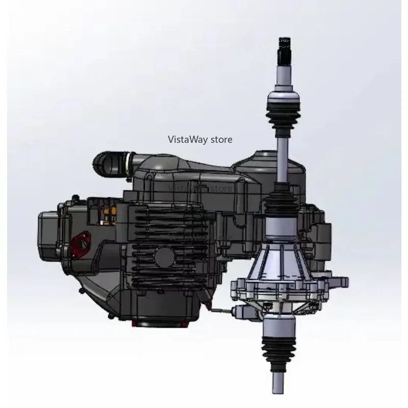 Motore Gy6 da 250 cc 300 cc con differenziale