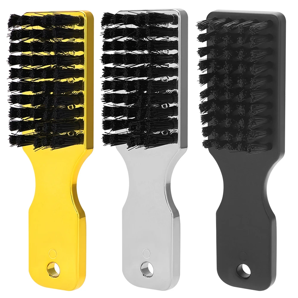 

NEW Handle Hairdressing Soft Hair Barber Neck Duster Cleaning Brush Widen Broken Hair Remove Comb Hair Styling Tools Comb