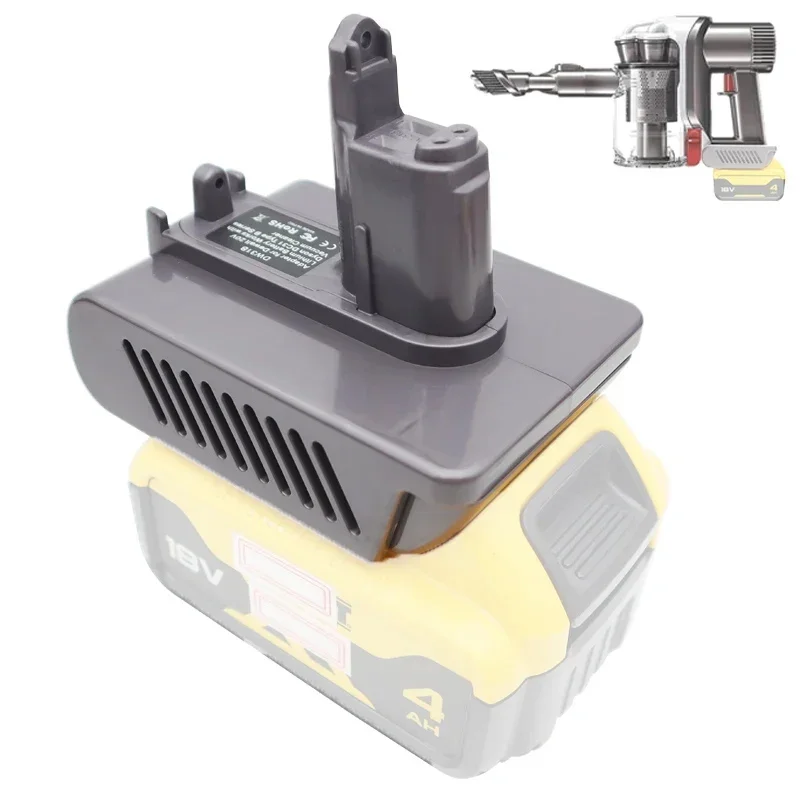 

For Makita/DeWalt/Milwaukee/Bosch 18/20V Batteries Compatible for Dyson Type B Vacuum Cleaners MT31B DW31B MIL31B BOS31B Adapter