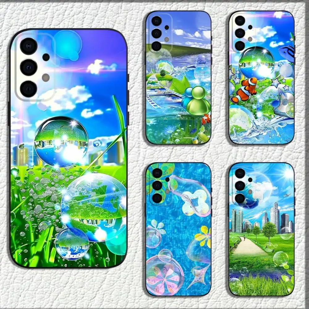 Funda de teléfono Art Frutiger Aeros para Samsung Galaxy A73,72,71,A52,51,40,41,A22,A32,31,A13,12,Note20 carcasa negra suave