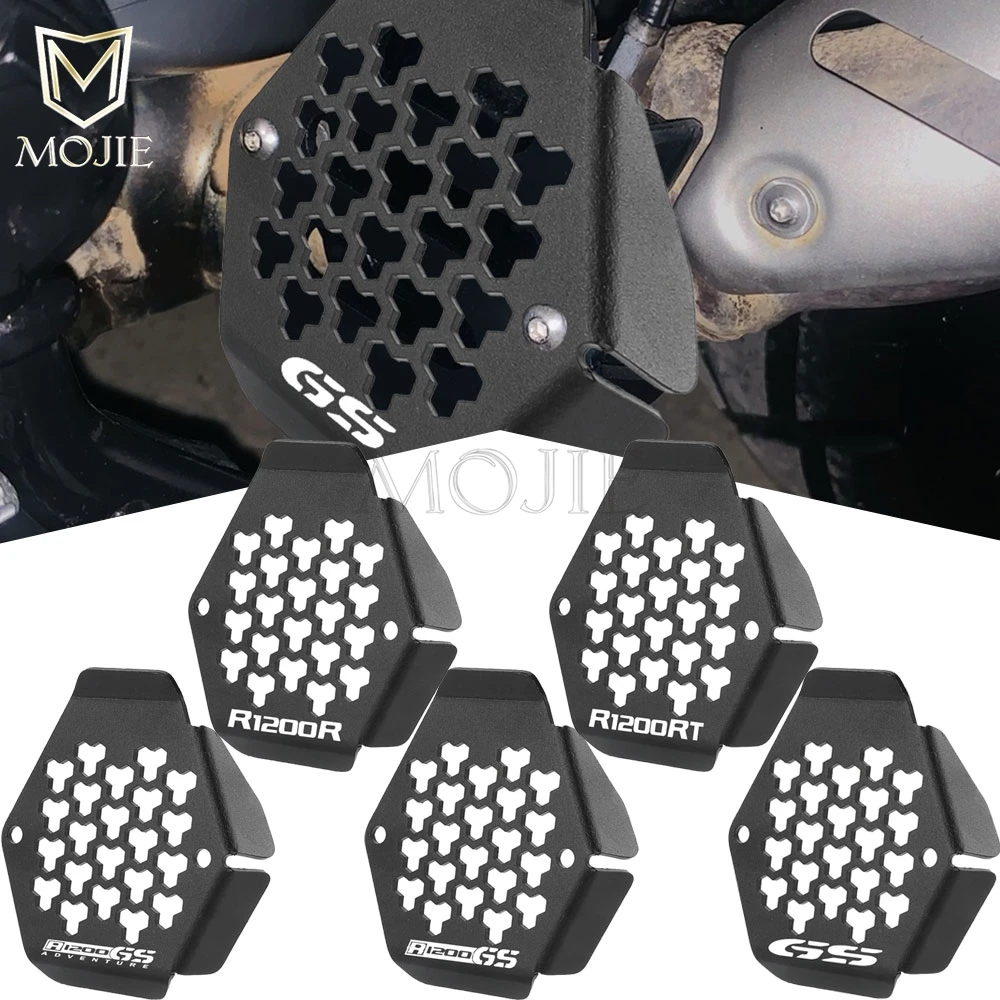 

FOR BMW R1200R R1200RT R1200GS R 1200 GS ADVENTURE 2010-2014 RNineT 2010-2023 Aluminum Motorcycle Exhaust Flap Cover Protector