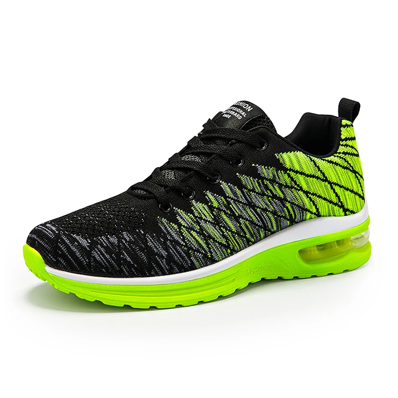 Designer spring and autumn new leisure sports men\'s shoes walking running fitness shoes mesh surface breathable non-slip men