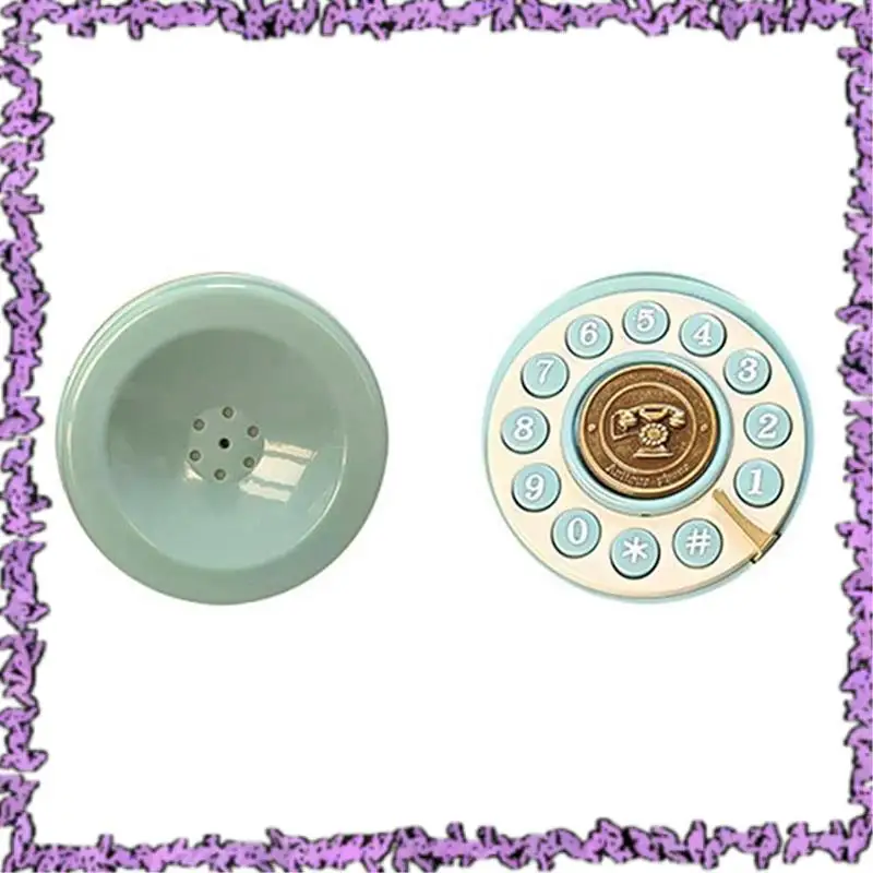 

SCLL-European Retro Wedding Audio Message Book Birthday Voice Blessing Message Decoration Phone Voice Guest Book Phone