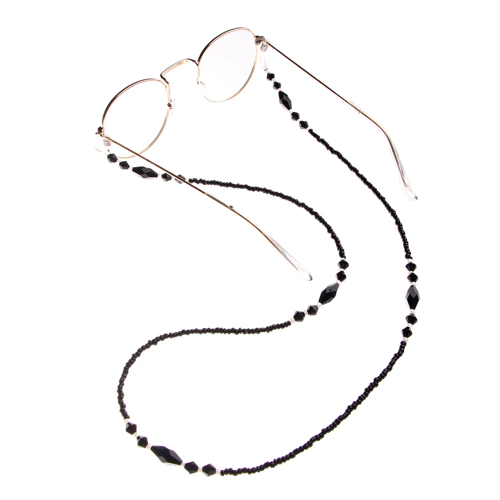 

Reading Acrylic Black Glasses Rope Chains Eyewear Cord Eyeglass Chains