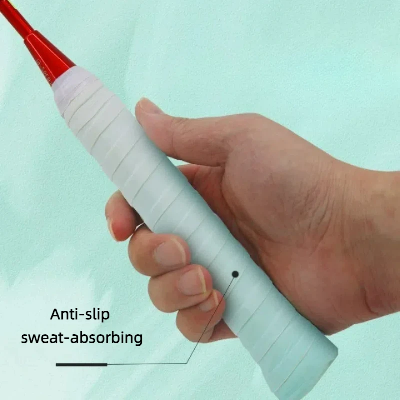 Gradient Color Tennis Racket Grip Tape Sweat-Absorbent Tennis Overgrip Tapes Anti-Slip Sweat Band Badminton Pickleball Racket