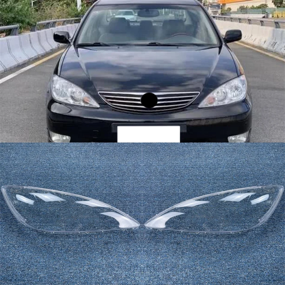 

Для Toyota Camry 2002 2003 2004, аксессуары для автомобилей, передняя лампа, стеклянная крышка, передняя фара автомобиля, крышка объектива, корпус