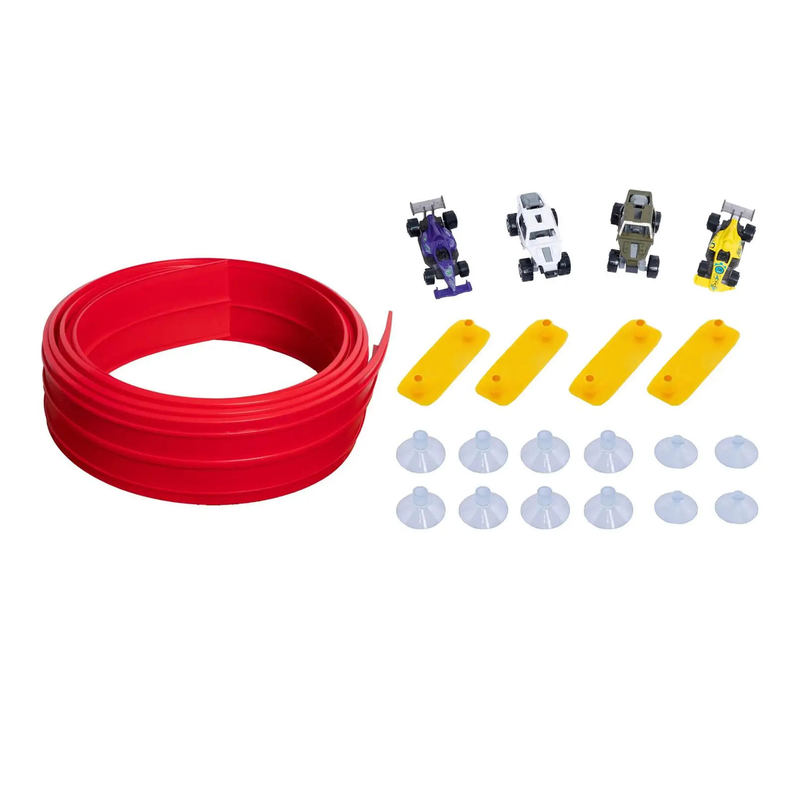 

Гибкая гоночная машина, рампа, портативная игрушка «сделай сам», легкие и универсальные подарки, 4 м