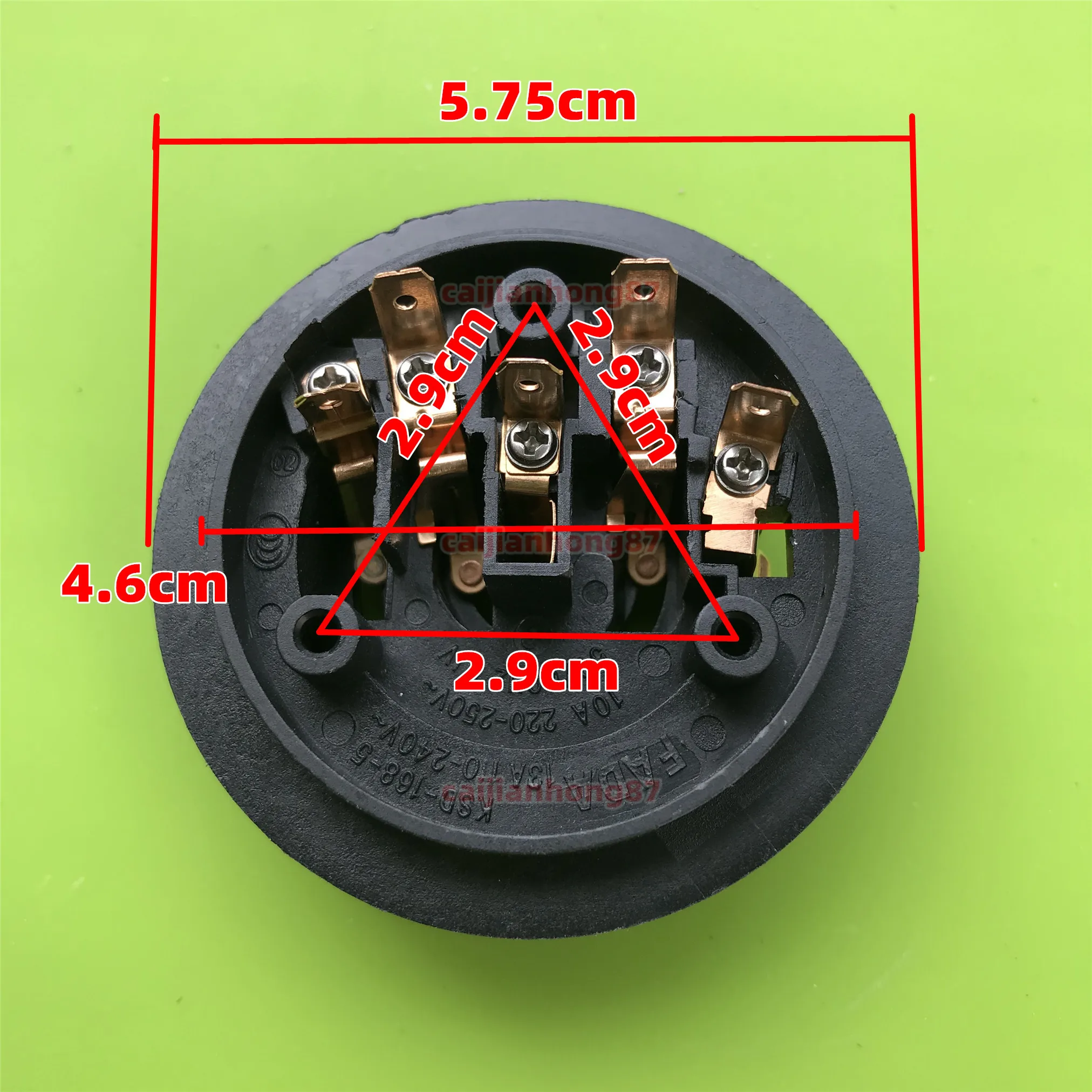 ملحقات آلة شريط الشاي غلاية كهربائية قاعدة التحكم في درجة الحرارة مقرنة KSD-168-5