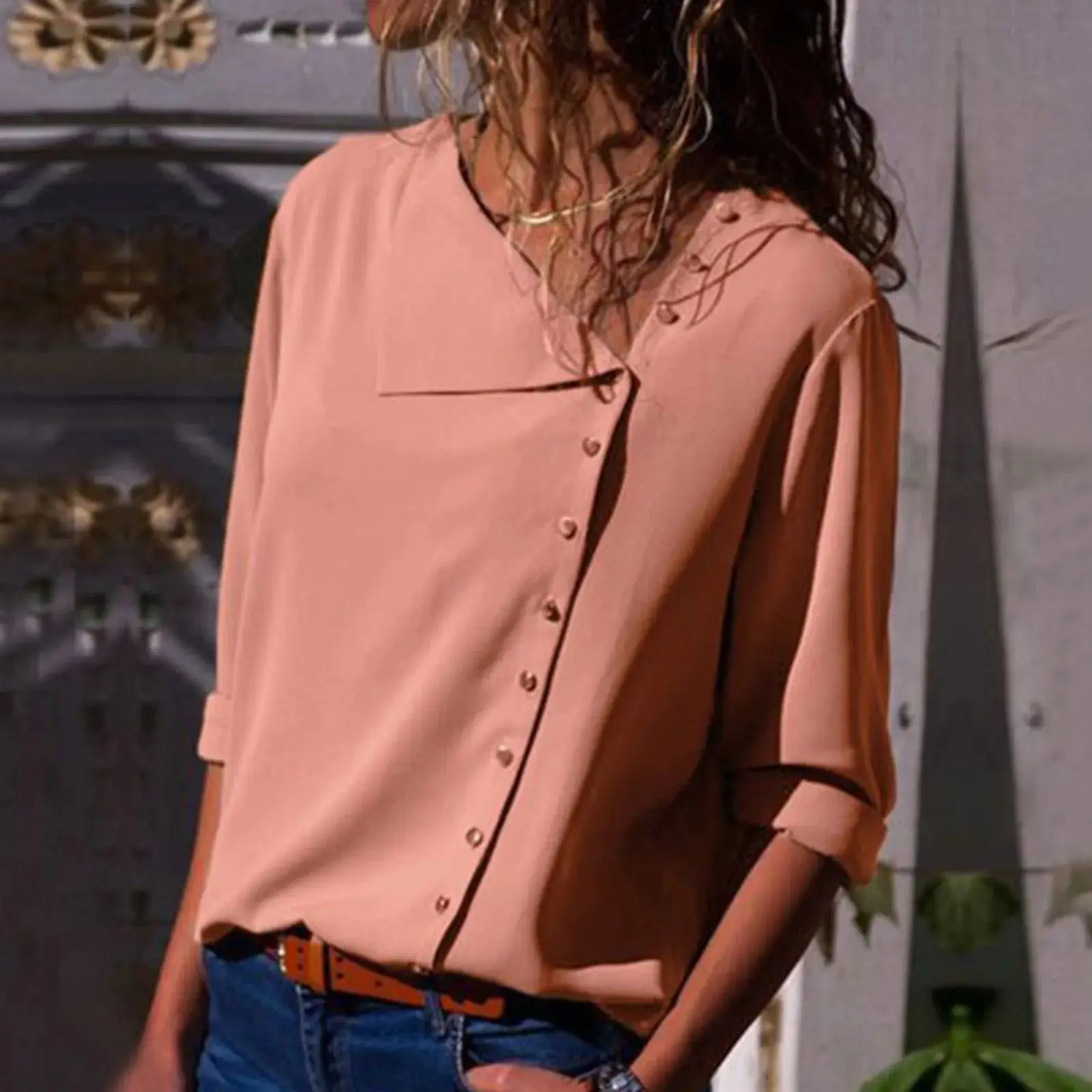 Lâche Long Sve Casual irt pour les femmes grande taille automne confortable coupe ample longue Sve irt dames Premium Faion