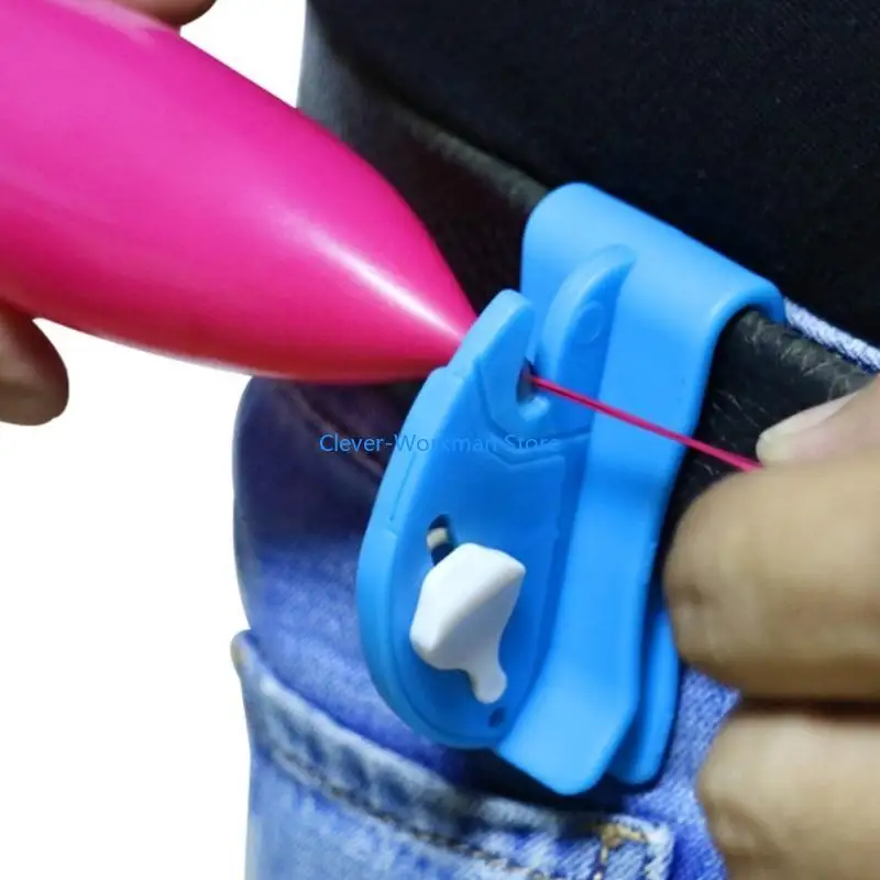 

24TD Portable Balloon Ribbon Cutter with Protective Cutting Head Designs Balloon Box Cutter PP Texture Perfect for Safe Use