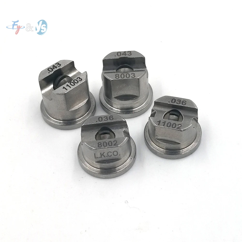 Fan-shaped Flat Fan Spray Nozzle,Agricultural Nozzle Tips with Steel Core for Pesticide Spraying