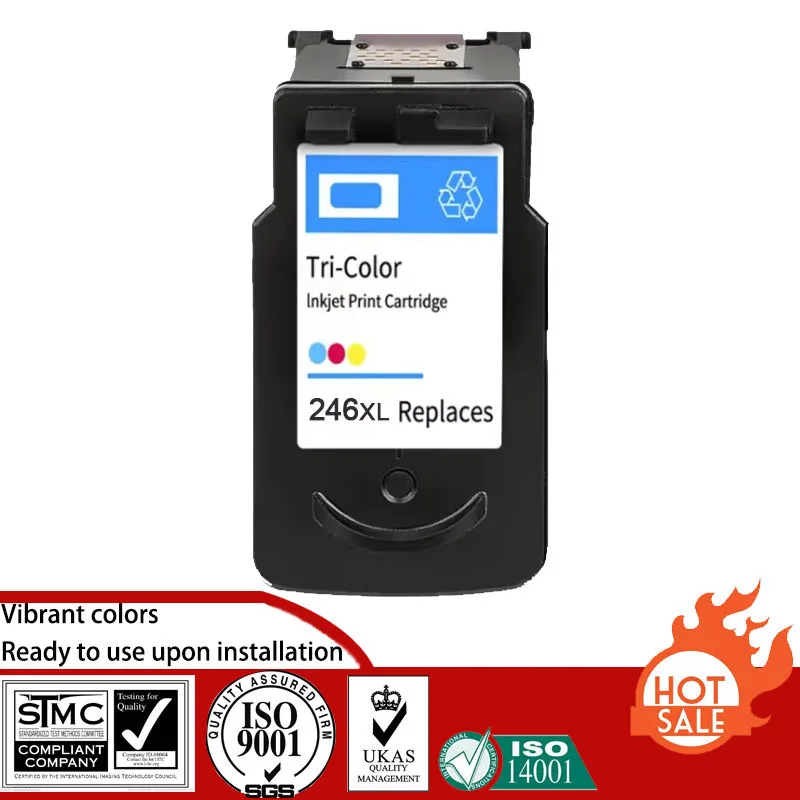 Compatible Remanufactured Ink Cartridge for Canon PG245 245 CL246 246 suit For Canon PIXMA MG2420/2520/2920/2922/2924;MX490/492