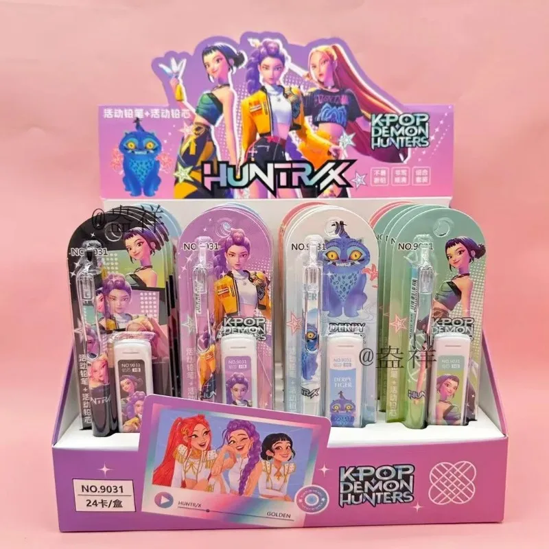 

Набор автоматических карандашей Kpop Witch Girl Group 0,5 мм, креативный учебный подарок для студентов | Готическая коллекция фанатов K-pop