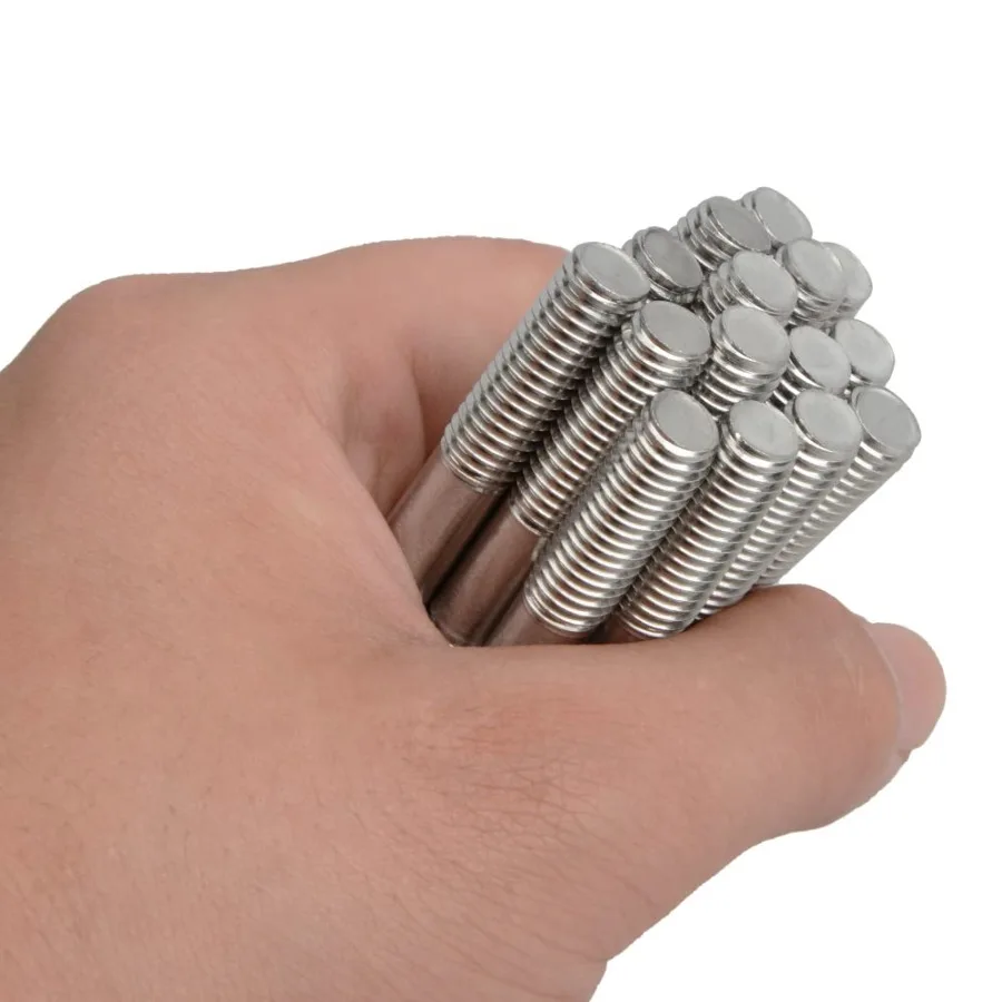 15 قطعة مسامير مزدوجة نهاية M8 x 60 مللي متر 304 الفولاذ المقاوم للصدأ دفع الطريق نهاية مزدوجة الخيوط مسمار مزلاج للمنزل Mnce