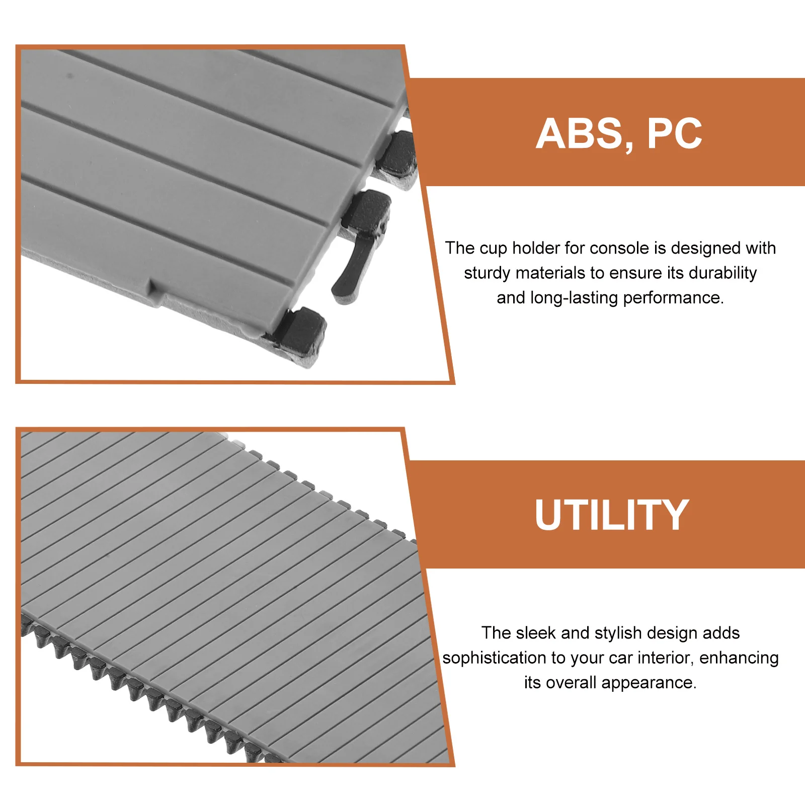 

Cup Storage Box Car Console Cup Holder Roller Blind Cover For Center Console Drink Holder Sliding Cover Car Interior Supplies